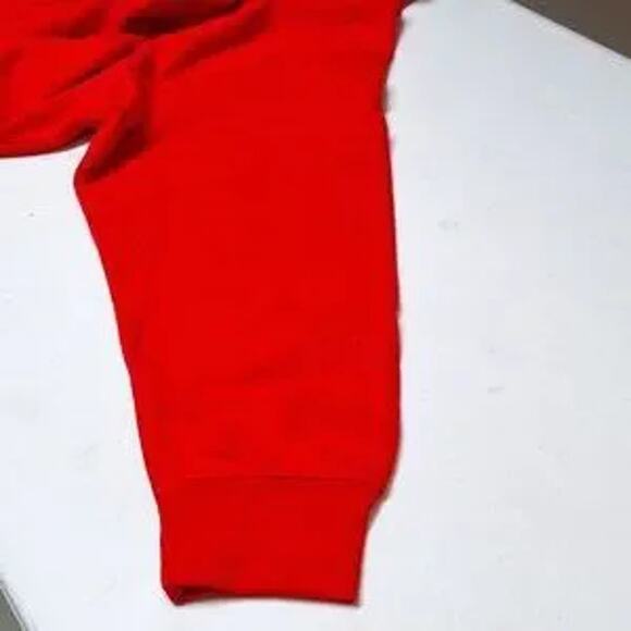 NEW! Women's "Merry & Bright" Holiday Christmas Sweatshirt, Red - Wondershop - Picture 5 of 6